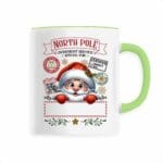 Mug céramique - North Pole Overnight Service-