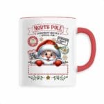 Mug céramique - North Pole Overnight Service-