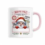 Mug céramique - North Pole Overnight Service-