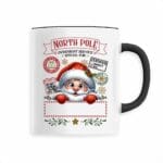 Mug céramique - North Pole Overnight Service-