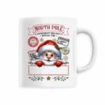 Mug céramique - North Pole Overnight Service-