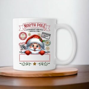 Mug céramique - North Pole Overnight Service-
